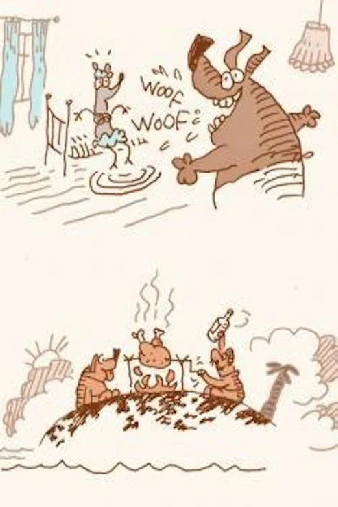 Кошка встречает Собаку