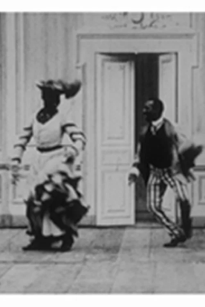 Le cake-walk: Nègres, [I]