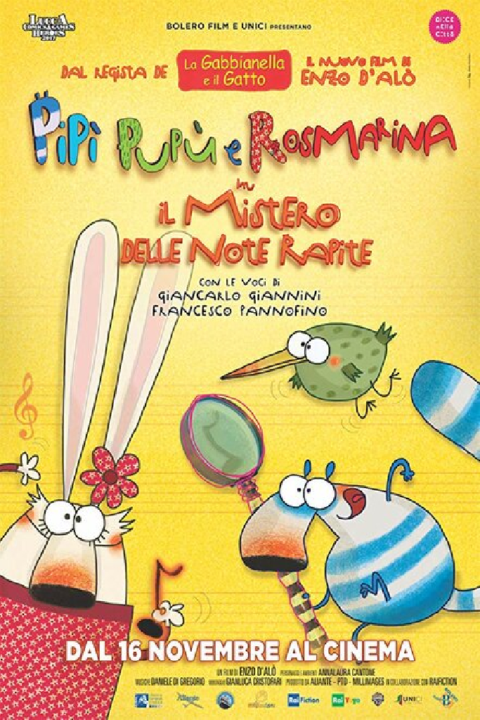 Pipì, Pupù & Rosmarina: Il mistero delle note rapite