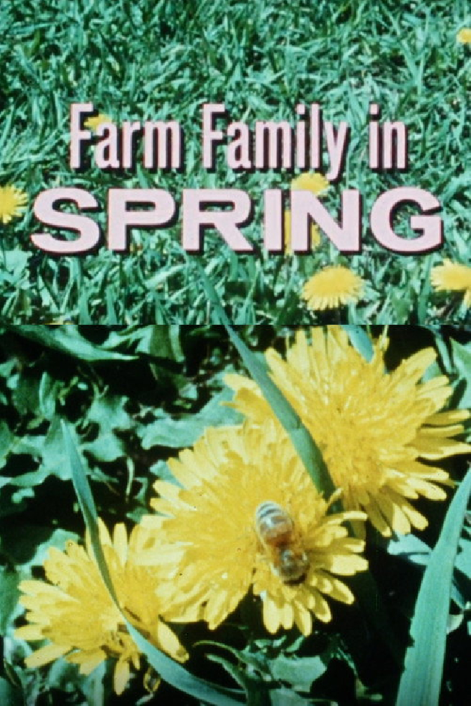 Farm Family In Spring