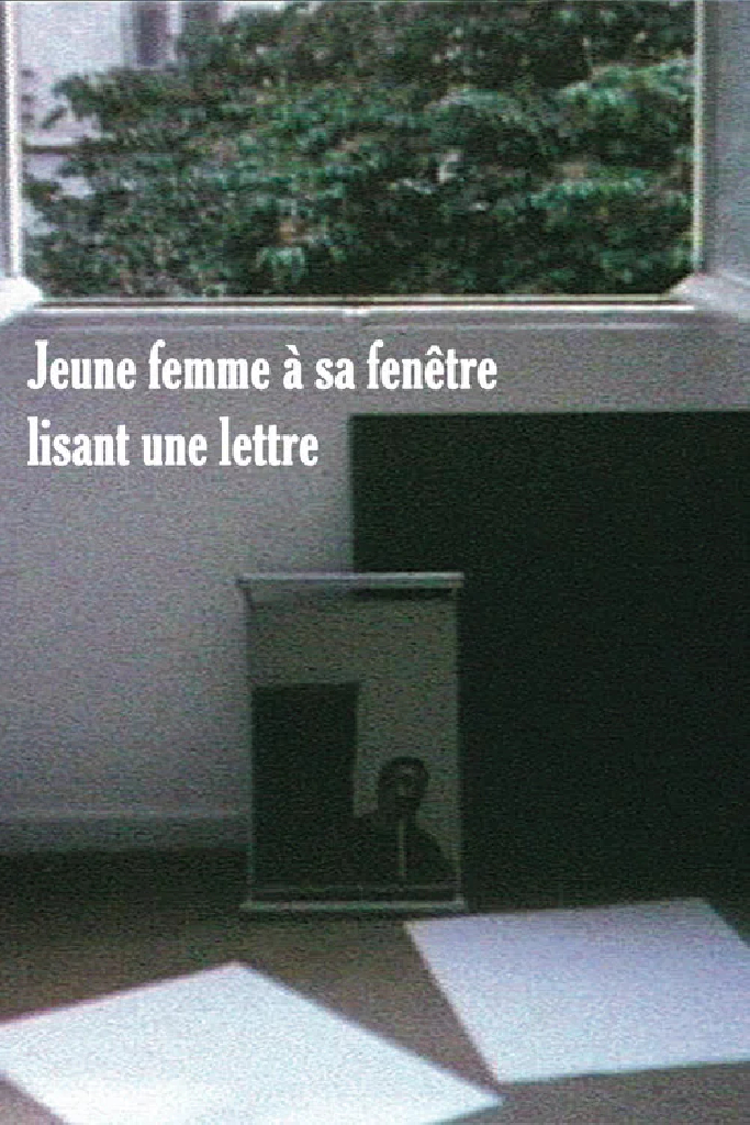 Jeune femme à sa fenêtre lisant une lettre