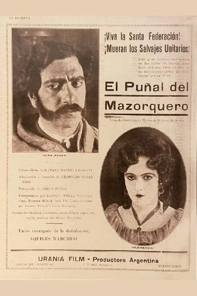El puñal del mazorquero