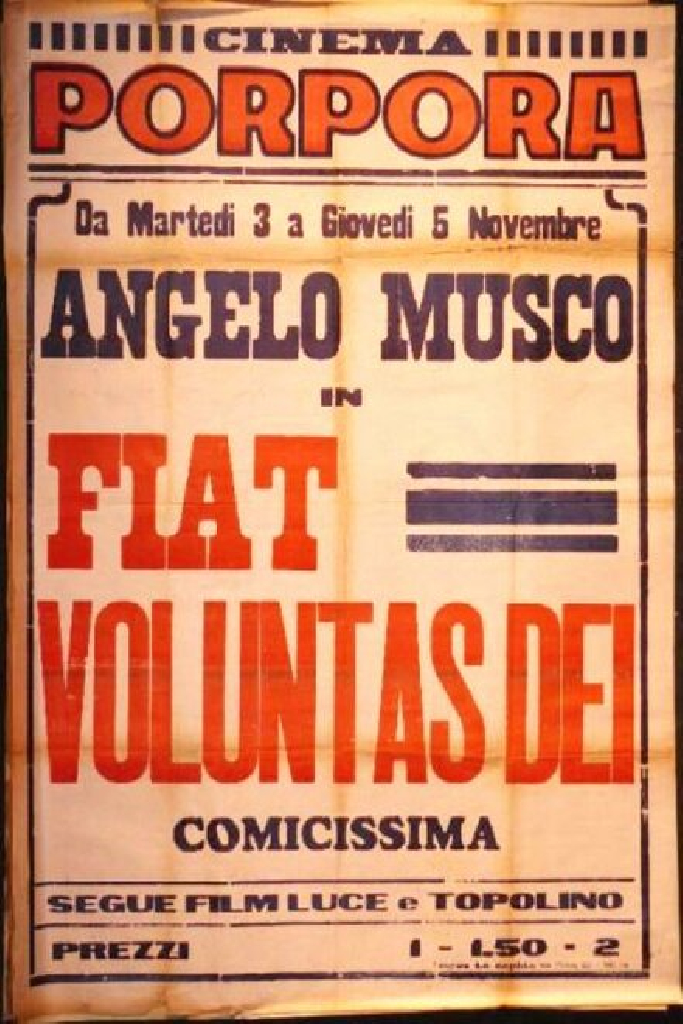 Fiat voluntas dei