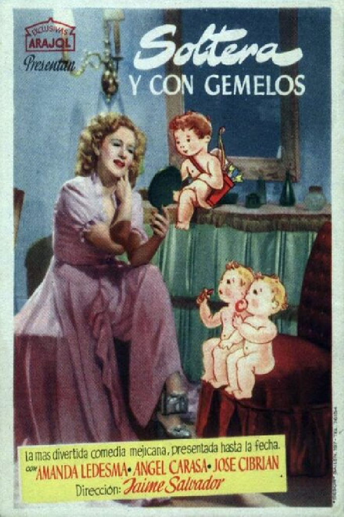 Soltera y con gemelos