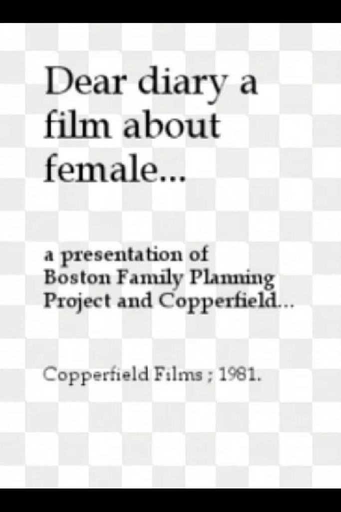 Dear Diary: A Film About Female Puberty