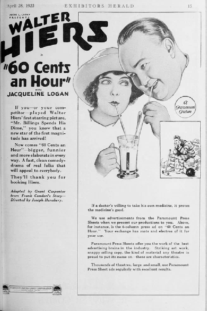 Sixty Cents an Hour