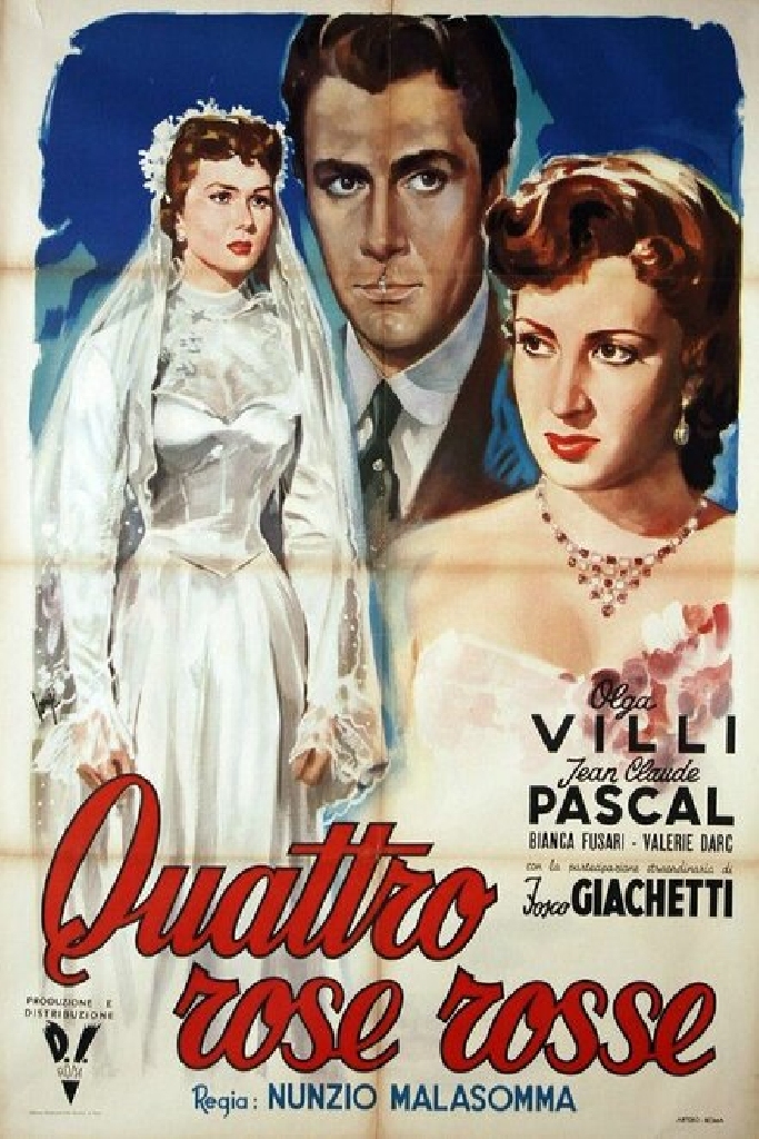 Quattro rose rosse