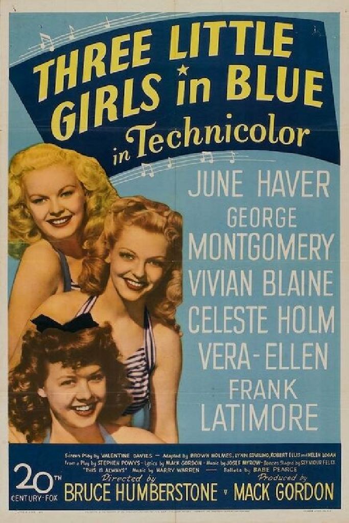 Three Little Girls in Blue
