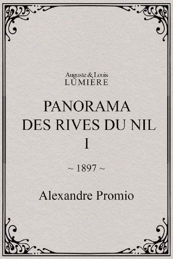 Panorama des rives du Nil, [I]