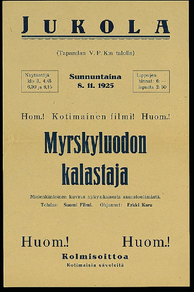 Myrskyluodon kalastaja