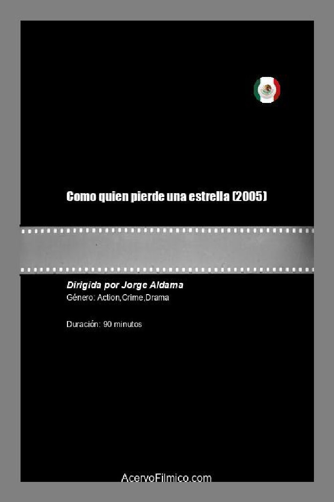 Como quien pierde una estrella