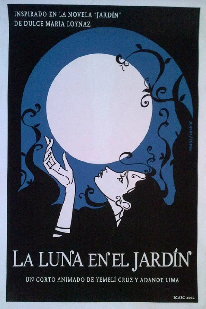 La luna en el jardín