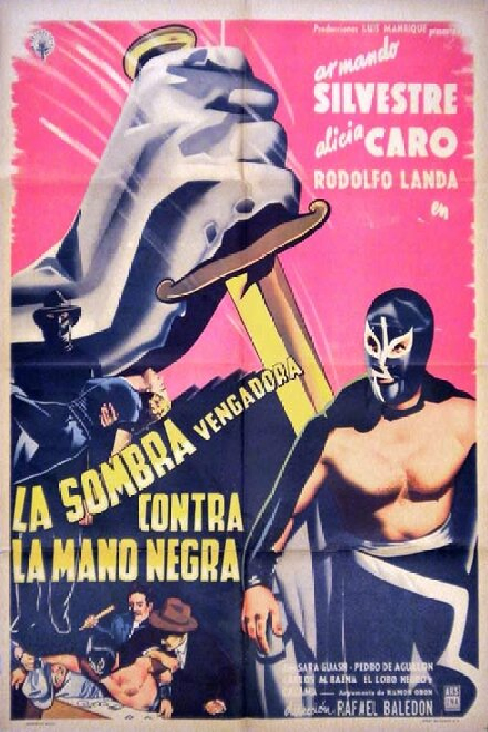 La sombra vengadora contra la mano negra