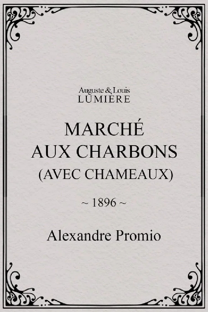 Marché aux charbons (avec chameaux)