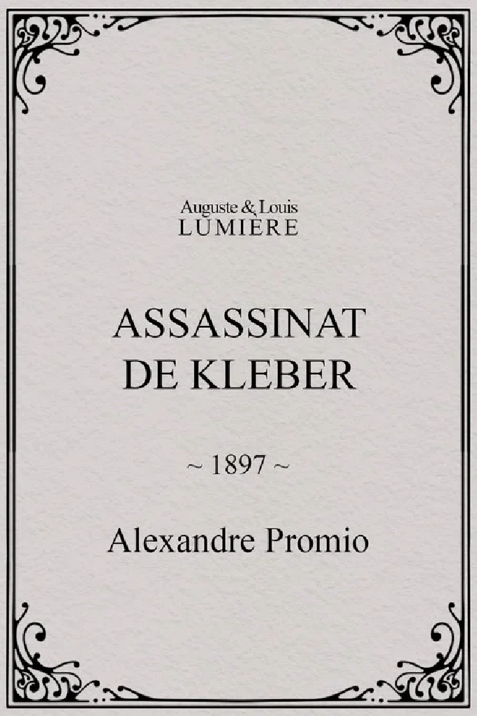 Assassinat de Kleber