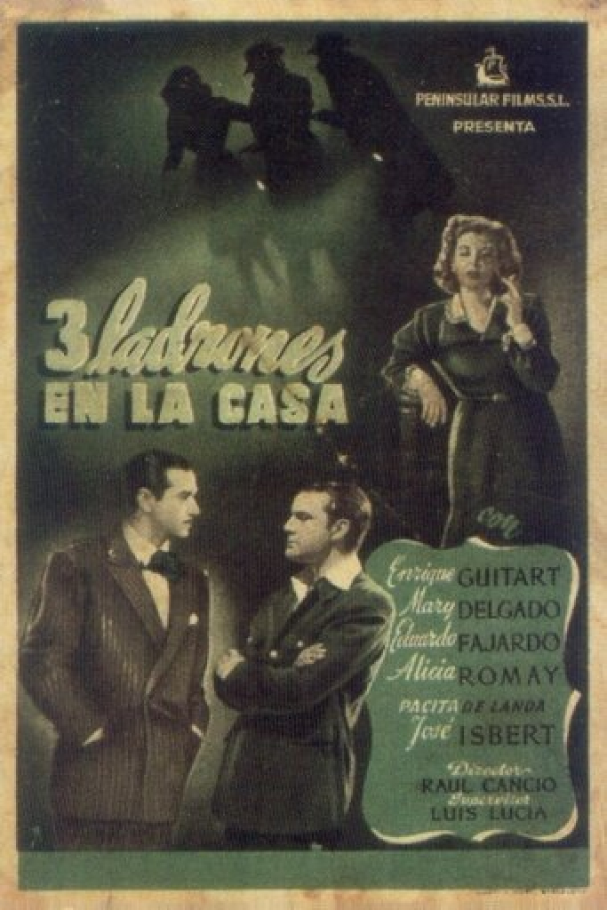 Tres ladrones en la casa