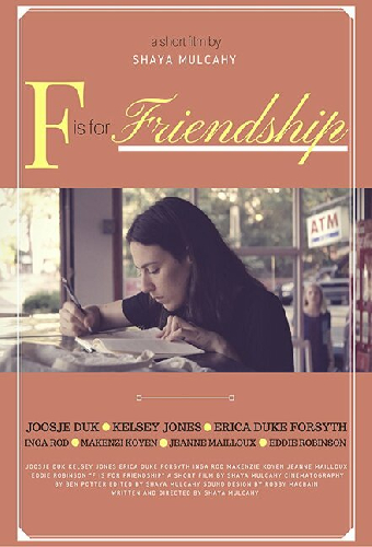 F Is for Friendship