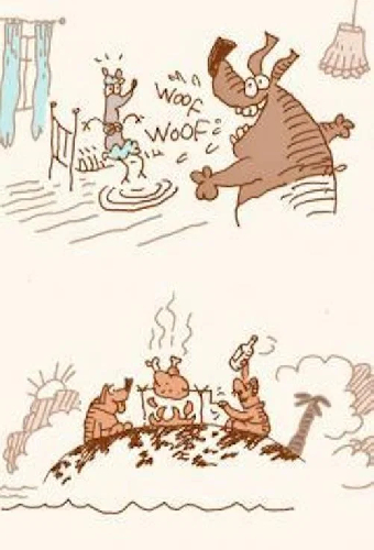 Кошка встречает Собаку