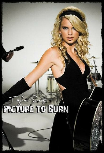 Постер «Taylor Swift: Picture to Burn»