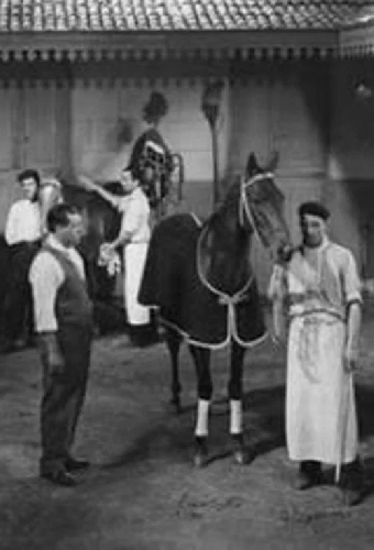 La mujer y el jockey (Hipódromo)
