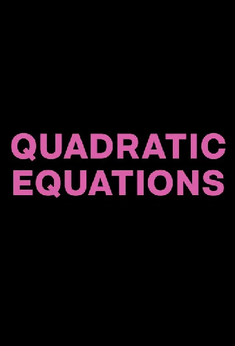 Quadratic Equations