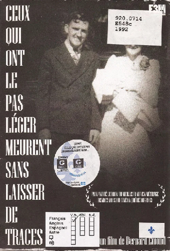 Ceux qui ont le pas léger meurent sans laisser de traces