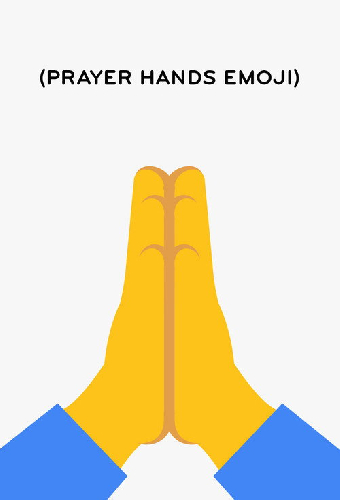 (Prayer Hands Emoji)