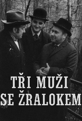 Tři muži se žralokem