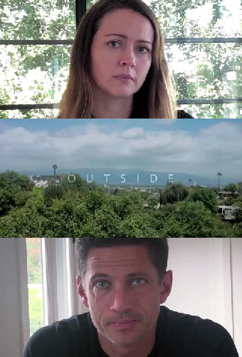 Outside