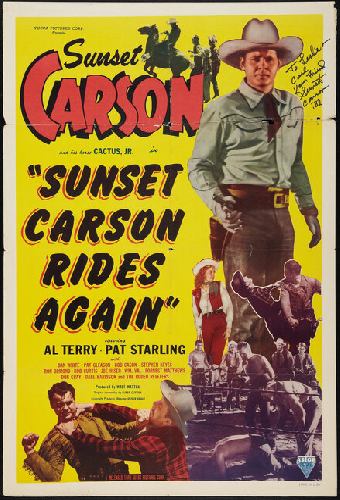 Sunset Carson Rides Again