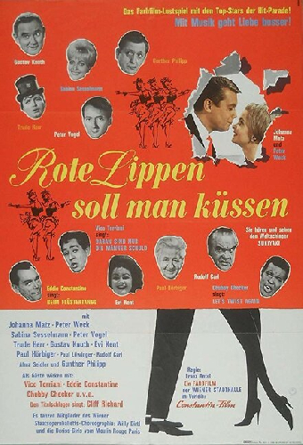 Rote Lippen soll man küssen