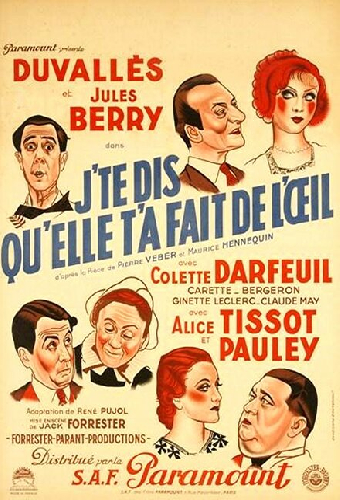 Et moi, j'te dis qu'elle t'a fait de l'oeil