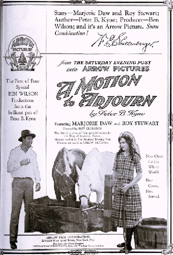 A Motion to Adjourn