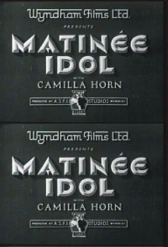 Matinee Idol