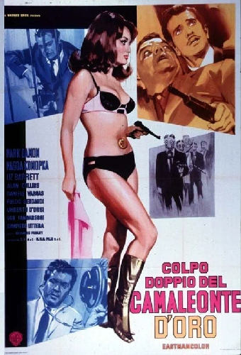 Colpo doppio del camaleonte d'oro