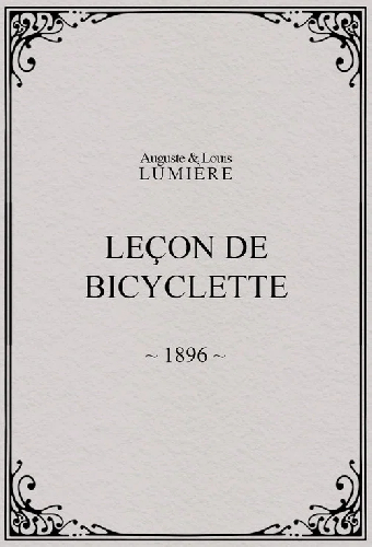 Leçon de bicyclette