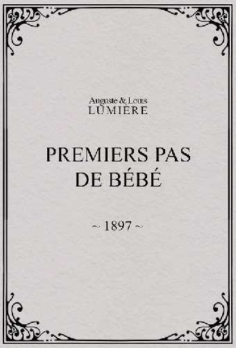 Premiers pas de bébé