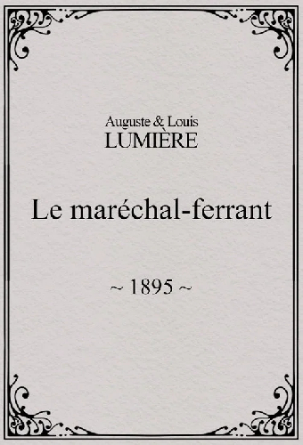Le maréchal-ferrant