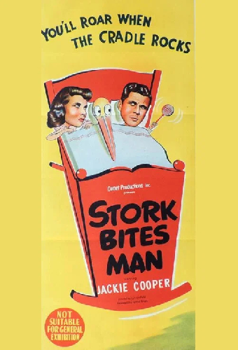 Stork Bites Man