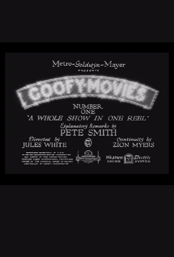Goofy Movies Number One