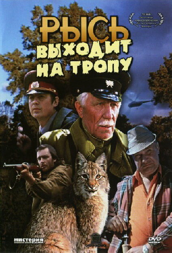 Рысь выходит на тропу