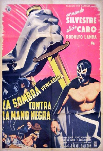 La sombra vengadora contra la mano negra