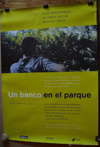 Un banco en el parque