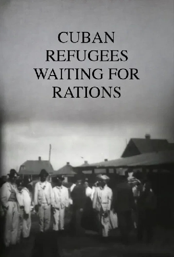 Cuban Refugees Waiting for Rations