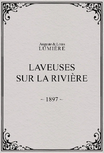 Laveuses sur la rivière