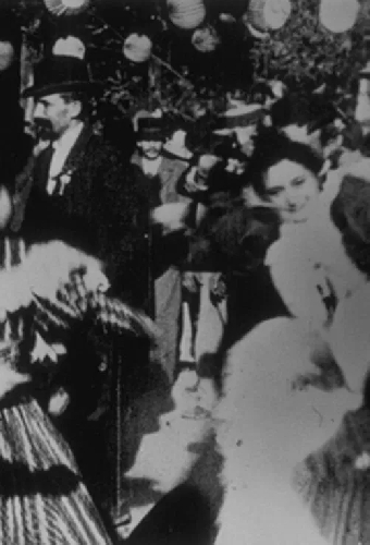 Bal espagnol dans la rue (Mexique)