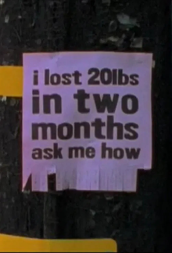 I Lost 20lbs in Two Months, Ask Me How
