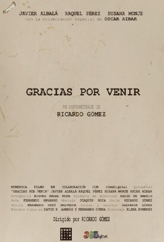 Gracias por venir