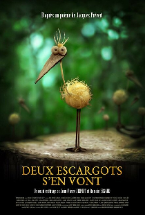 Deux escargots s’en vont