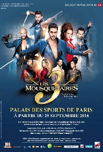 Постер «Les 3 Mousquetaires»